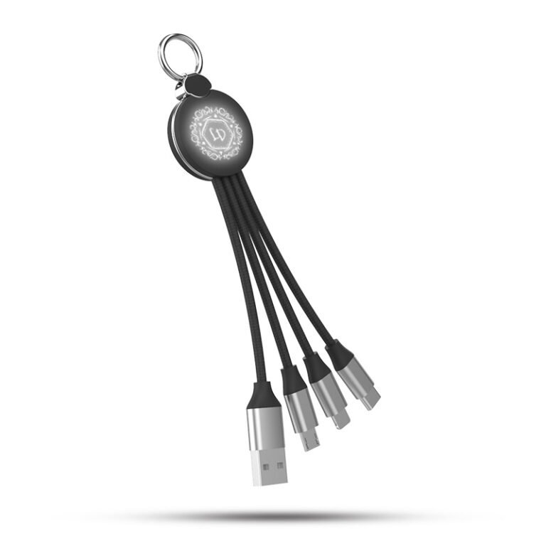 CC27A Led Logo 3 in 1 Cable SuperMain