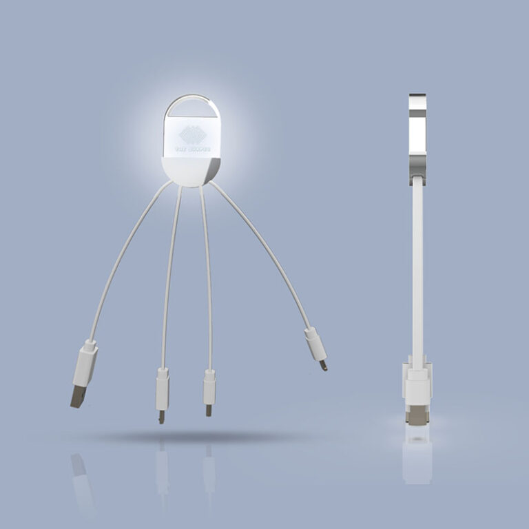 CC28A Led Logo 3 in 1 Cable Side